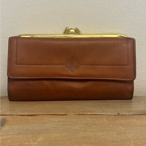 Vintage Princess Gardner Leather Wallet